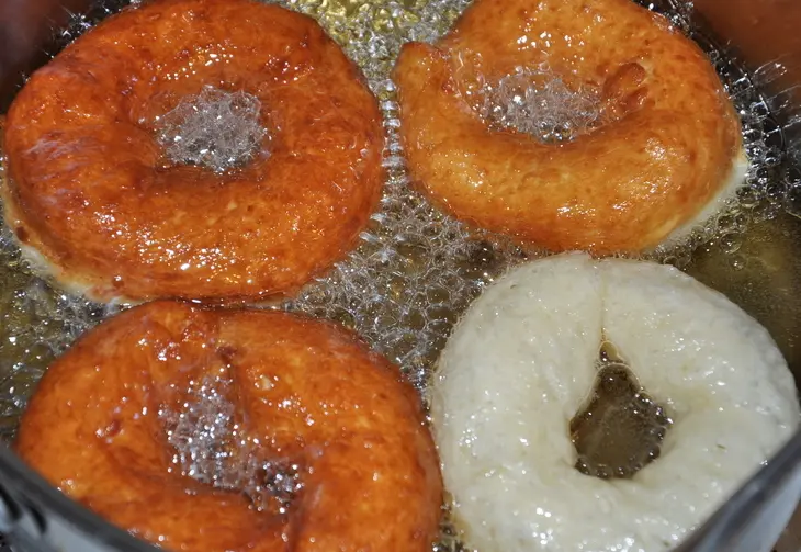 Zeppole (итальянские картофельные пончики): шаг 4