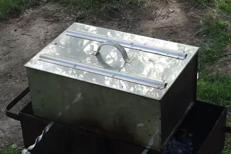 Копченый шашлычок из двух видов рыб: шаг 6