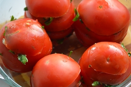 Маринованные помидоры  за 30 мин: шаг 5