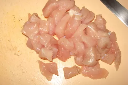 Суши нори с курицей: шаг 3