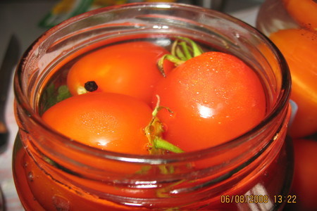 Маринованные помидоры-черри: шаг 2