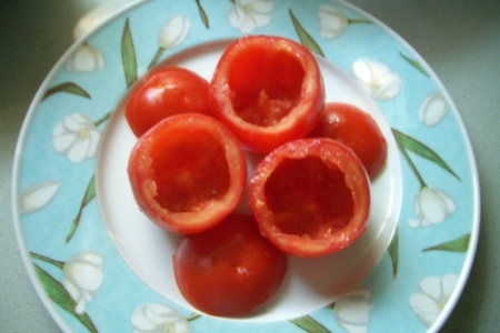 Фаршированные помидоры: шаг 1