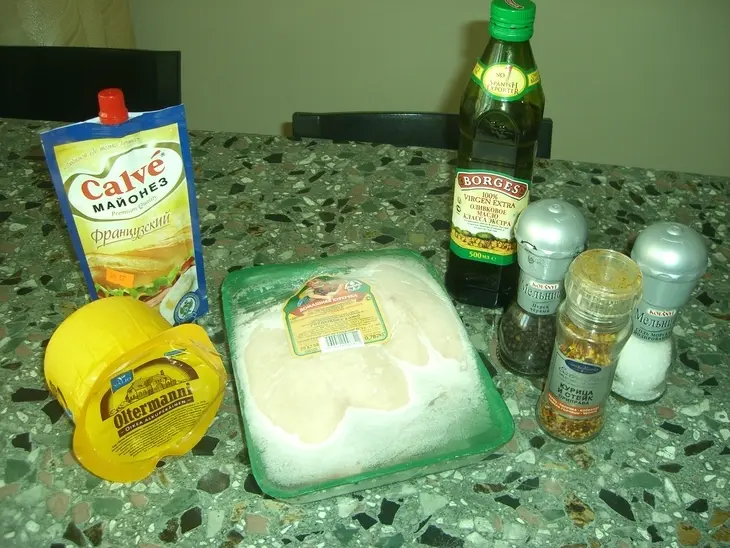 Куриная грудка и картошка в духовке: шаг 1