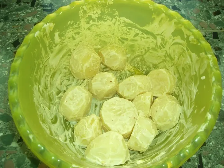Куриная грудка и картошка в духовке: шаг 4
