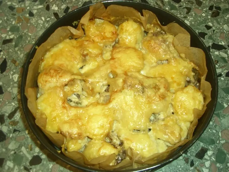 Куриная грудка и картошка в духовке: шаг 6