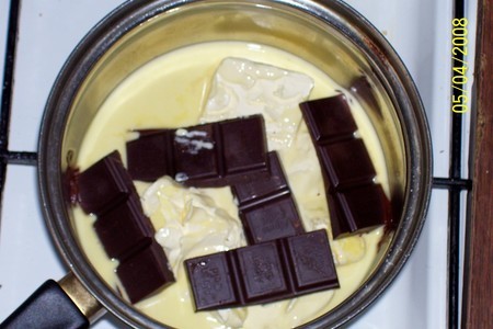 Шоколадный кекс с вишней: шаг 2
