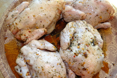 Цыплята-гриль в беконе с овощной сальсой: шаг 3