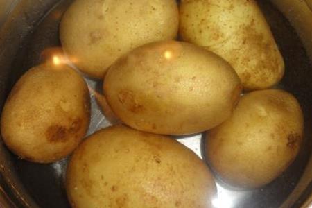 Капытка белорусская  из молодого картофеля: шаг 1