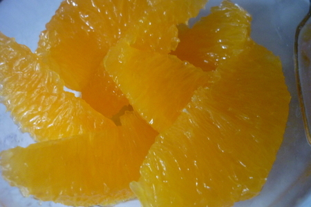 Суши десертные с глазированной морковкой,апельсином и орехами: шаг 1