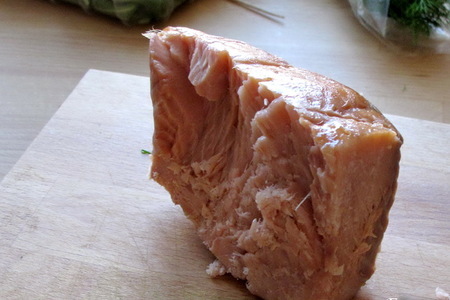 Салат из молодого картофеля с копченым лососем: шаг 5