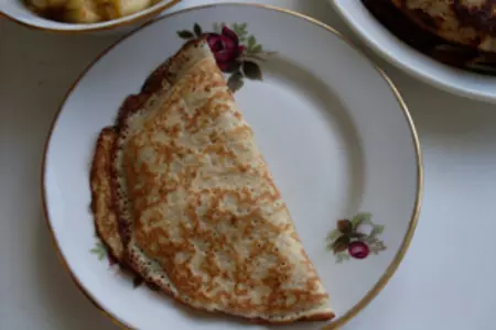 Блинчики с яблоками и клюквенным соусом: шаг 4