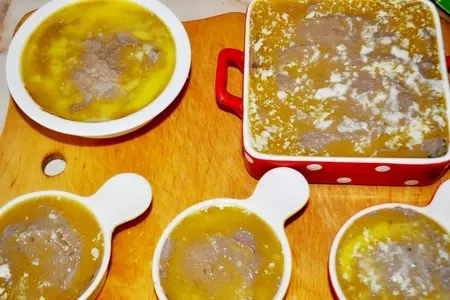 Паштет из куриной печени с кальвадосом для макса лаврова,сериал "кухня": шаг 7