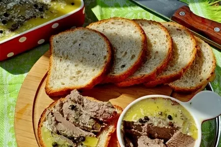 Паштет из куриной печени с кальвадосом для макса лаврова,сериал "кухня": шаг 8