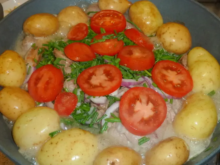 Баранина с овощами для настоящих мужчин: шаг 3