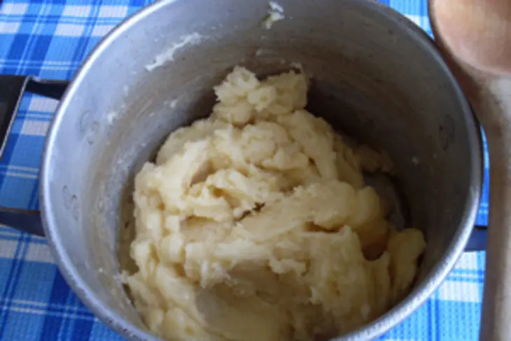 Пирожное zeppole di san guiseppe: шаг 2