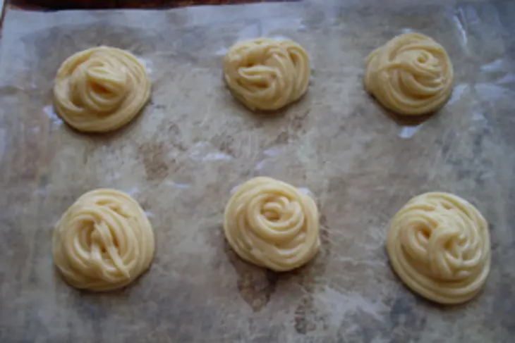 Пирожное zeppole di san guiseppe: шаг 4