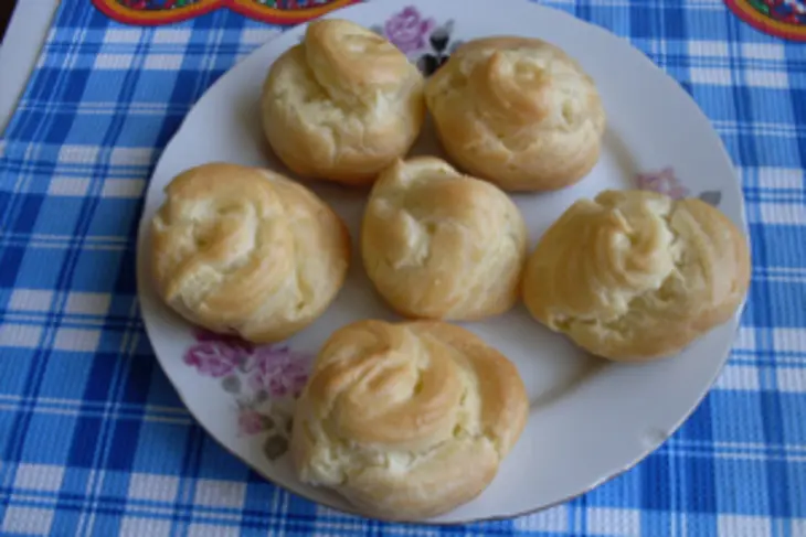 Пирожное zeppole di san guiseppe: шаг 6