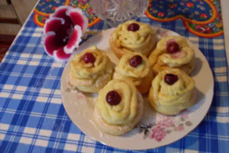 Пирожное zeppole di san guiseppe: шаг 9