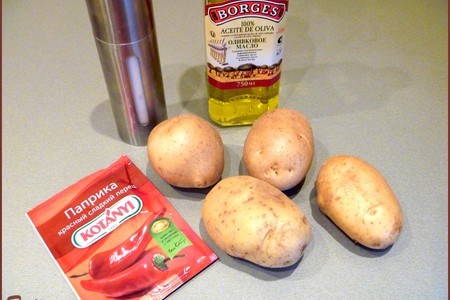 Картофельный хворост: шаг 1