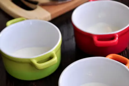 Горячая закуска из грибов с сырным соусом: шаг 5