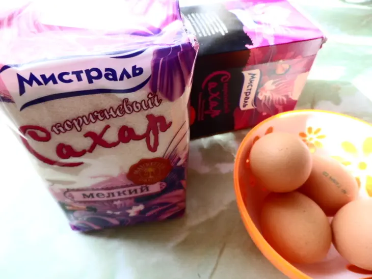 Пирог с грушами и шоколадом.: шаг 1