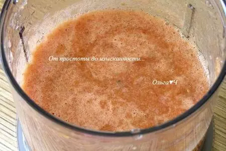 Гаспачо с апельсином: шаг 3