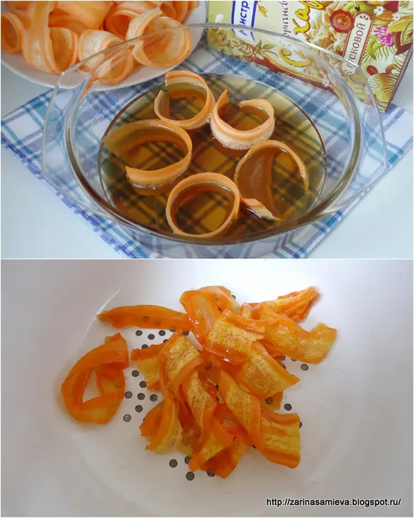 Швейцарский морковный торт: шаг 3