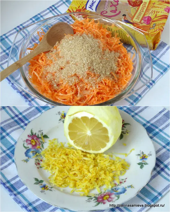 Швейцарский морковный торт: шаг 6