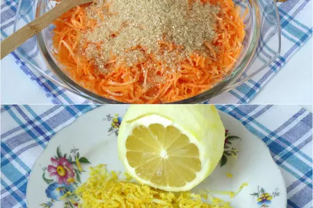 Швейцарский морковный торт: шаг 6
