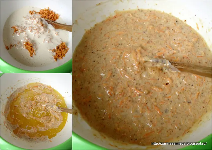 Швейцарский морковный торт: шаг 12