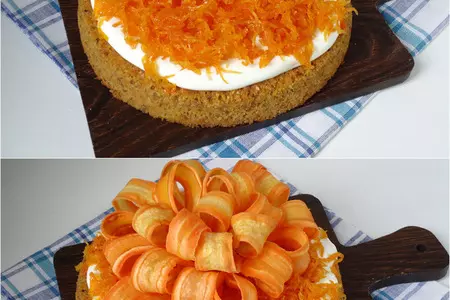 Швейцарский морковный торт: шаг 15