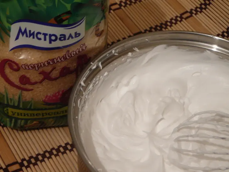 Английский чизкейк с ягодами и кокосовой стружкой: шаг 8