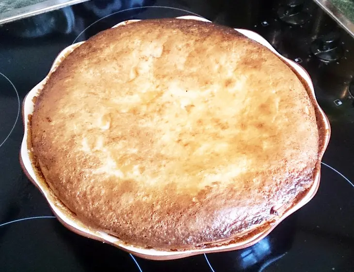 Бретонски пирог с черносливом far breton: шаг 3