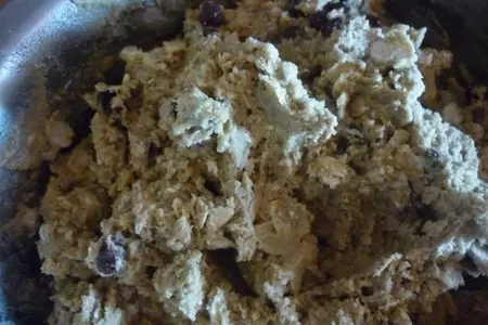 Кукис с овсянкой и шоколадом(американское печенье): шаг 3
