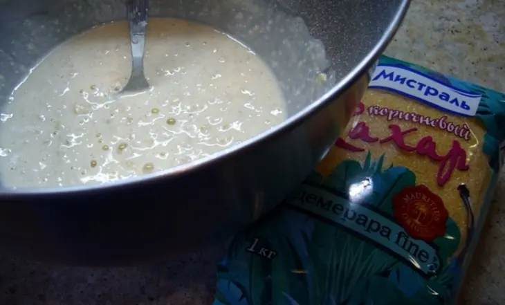 Блины овсяные (блiны аўсяныя) – белорусская кухня: шаг 2