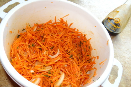 Рябчики на углях, фаршированные острой маринованной морковкой: шаг 2