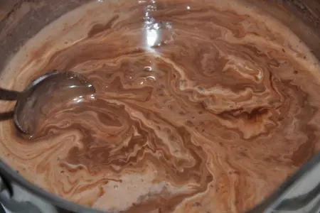 Champorado - филиппинская шоколадная каша-пудинг.: шаг 3