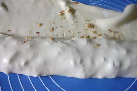 Штрудель с орехами и мучной крошкой, он же «баклава шимона мамы»: шаг 6