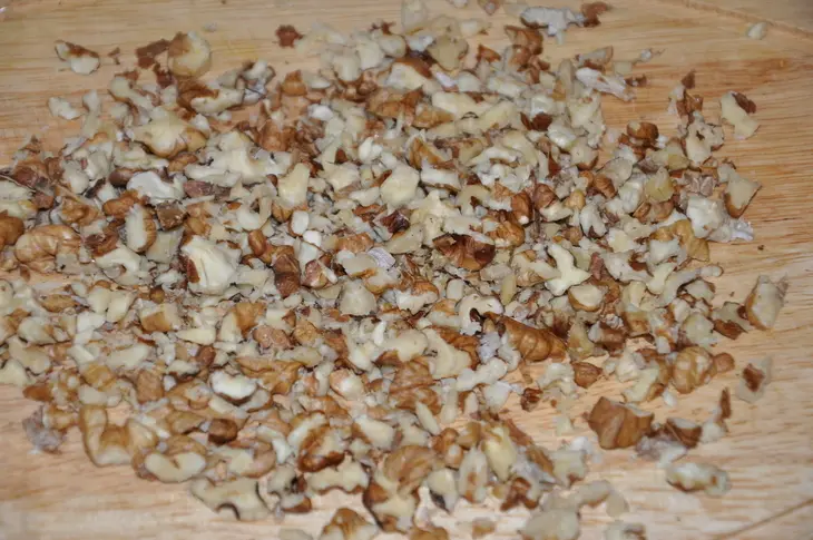 Закуска из баклажанов с грецкими орехами: шаг 2