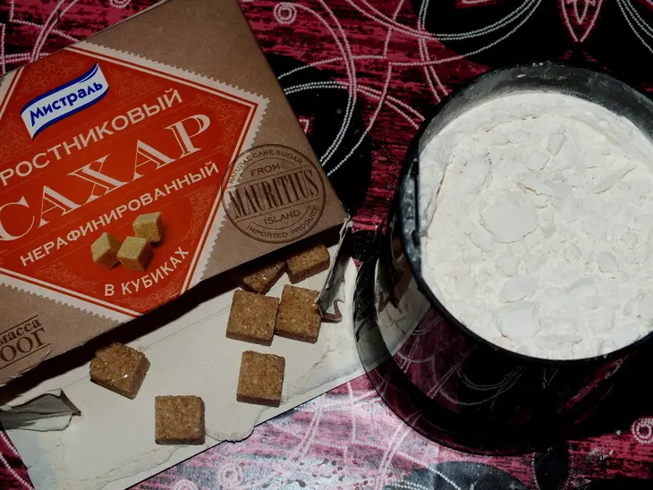 Миндальное печенье: шаг 1
