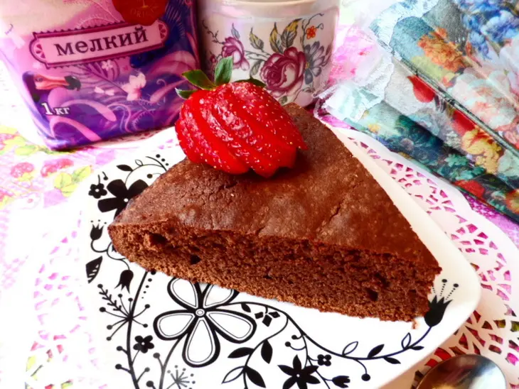 Шведский шоколадный пирог kladdkaka: шаг 7
