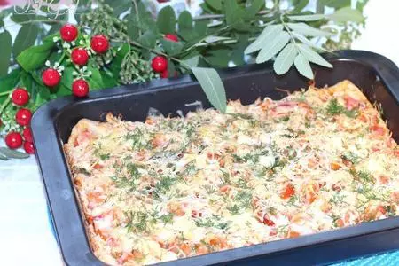 Пирог-пицца "царица": шаг 7