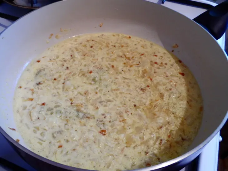 Грудка идейки с соусом карри.: шаг 3