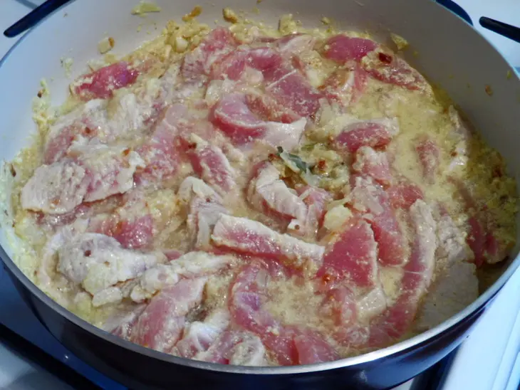 Грудка идейки с соусом карри.: шаг 4
