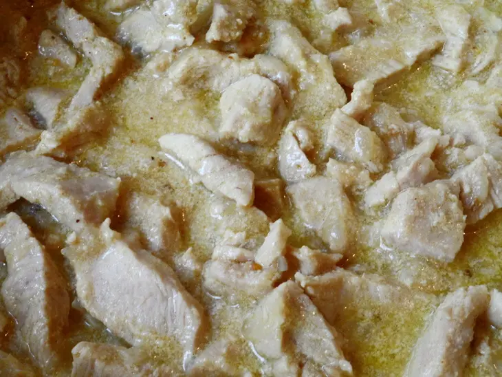Грудка идейки с соусом карри.: шаг 5