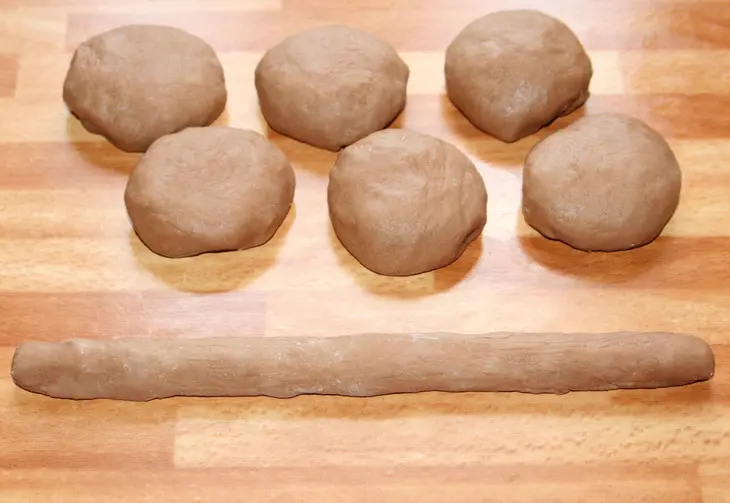 Шоколадные баранки с орехами: шаг 7