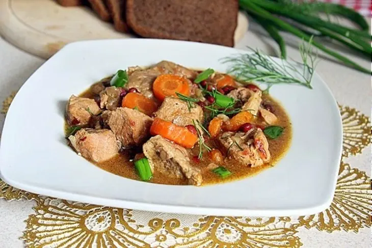 Мясное рагу с фасолью: шаг 7