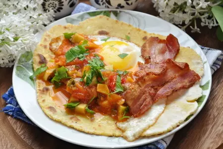 Завтрак в мексиканском стиле (по мотивам huevos rancheros): шаг 3
