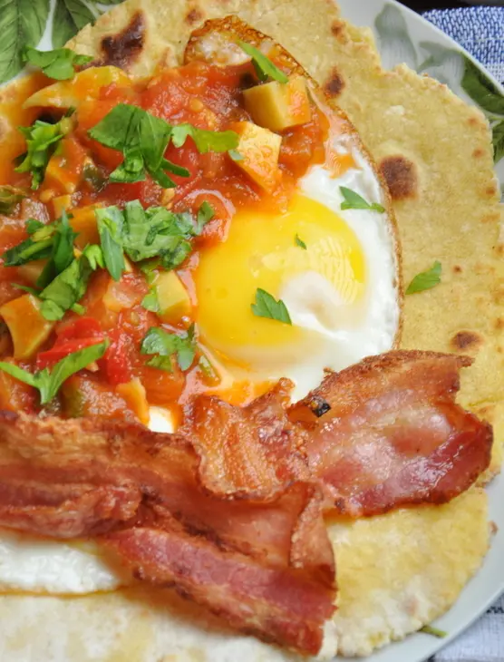 Завтрак в мексиканском стиле (по мотивам huevos rancheros): шаг 5