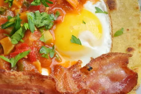 Завтрак в мексиканском стиле (по мотивам huevos rancheros): шаг 5